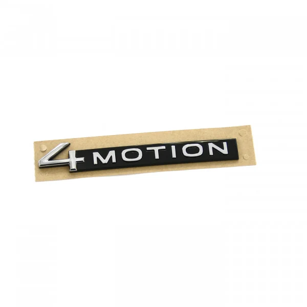 Emblem Vw 4motion VW 7 (5G) / VW T-Roc 2017 - 2025 Black / Glossy Chrome | Vag