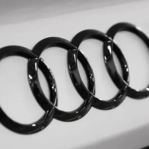 Emblem Audi Black Glossy Bakluke Genuine | Vag