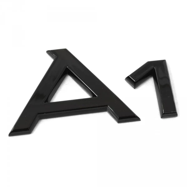 Emblem Audi A1 Black Glossy | Vag