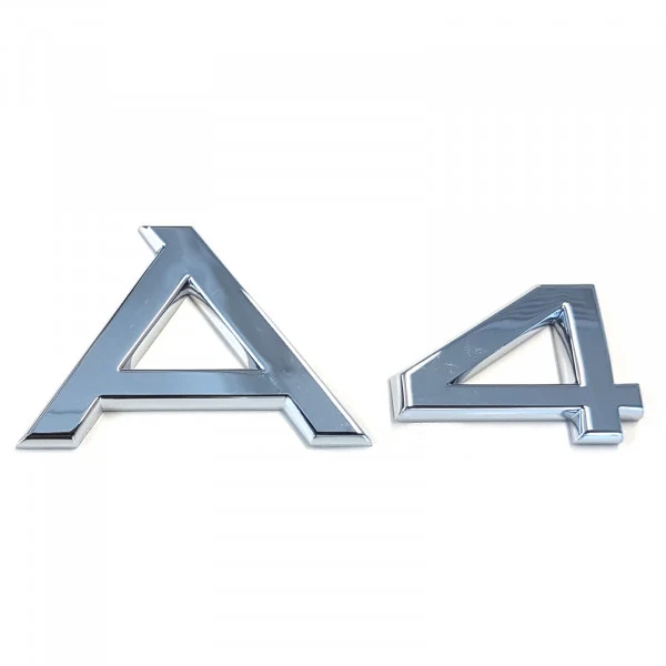 Emblem Audi A4 Glossy Chrome | Vag
