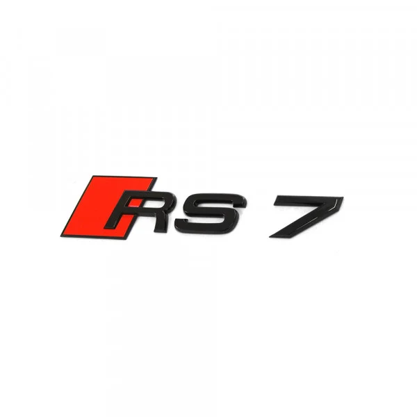 Emblem Audi RS7 Black Glossy | Vag