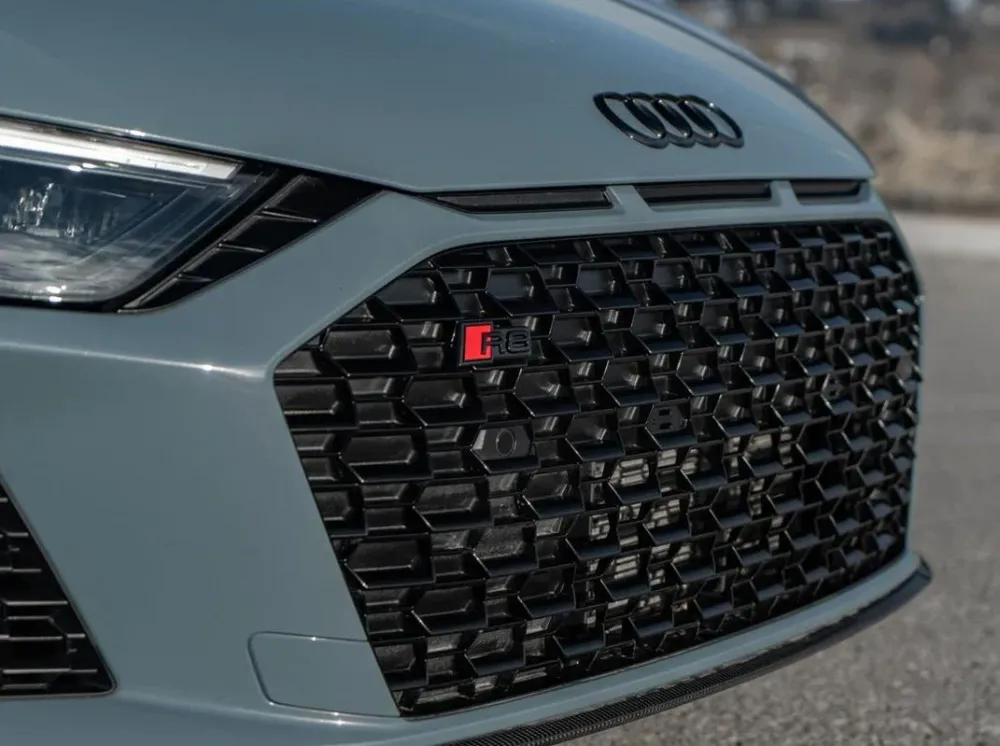 Emblem Audi R8 Sport Audi R8 4S Black Glossy / Red | Vag