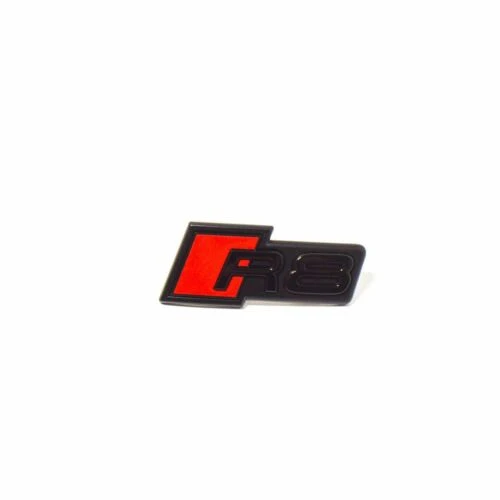 Emblem Audi R8 Sport Audi R8 4S Black Glossy / Red | Vag