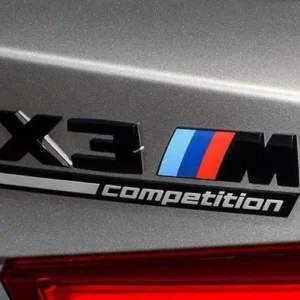 Emblem Bmw X3 M Competition Black Bakluke | Bmw Ag