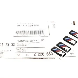 Emblem Bmw Emblemer felg M-Tech M Pakke M Power - sett 4stk. | Oem