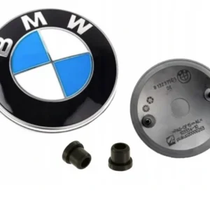 Emblem Bmw til / med propper - 1 stk. D - Ø82mm Bakluke