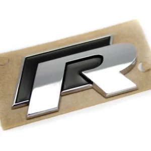 Emblem Vw R Chrome / Black | Vag