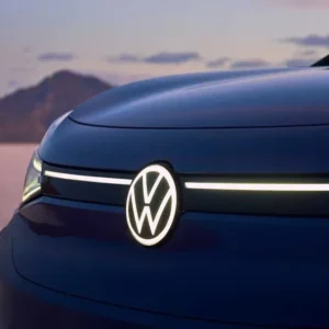 Emblem Vw front pure white / schwarz ID.4 | Vag