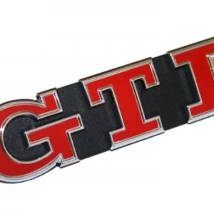 Emblem Vw Golf VII GTI / Special Chrome / Tornado Red Satin Black | Vag