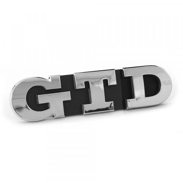 Emblem Vw GTD VW 7 (5G) GTD / Chrome Satin Black | Vag