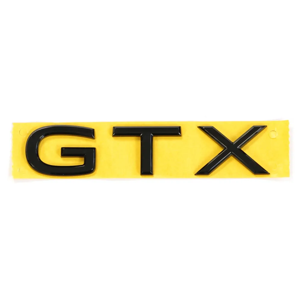 Emblem Vw GTX ID.4 / VW ID.5 Black Glossy | Vag