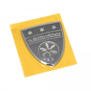 Emblem Vw KARMANN Glossy Chrome / Warm Grey | Vag