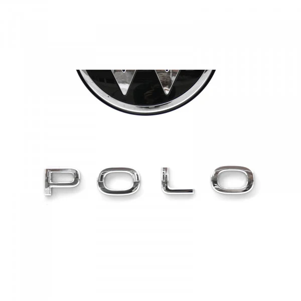 Emblem Vw Polo > Glossy Chrome | Vag