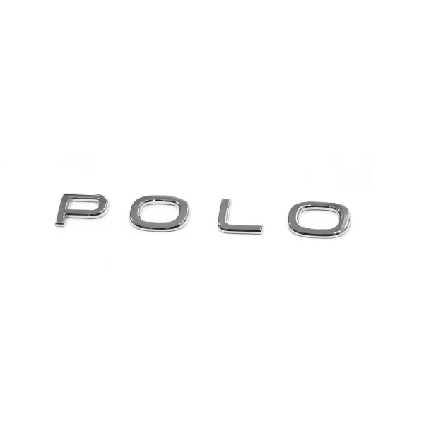Emblem Vw Polo > Glossy Chrome | Vag