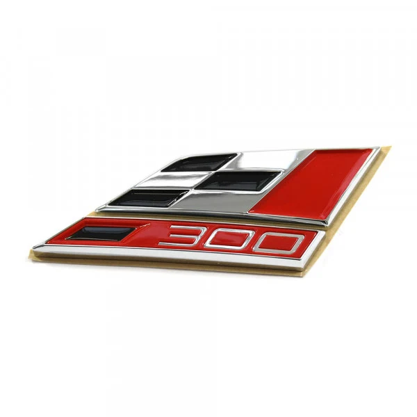 Emblem Seat Cupra 300 Seat Leon (5F) > Chrome / Red / Black | Vag