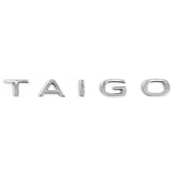 Emblem Vw Taigo Glossy Chrome | Vag