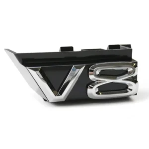 Emblem Vw Touareg III (CR) Black / Glossy Chrome | Vag