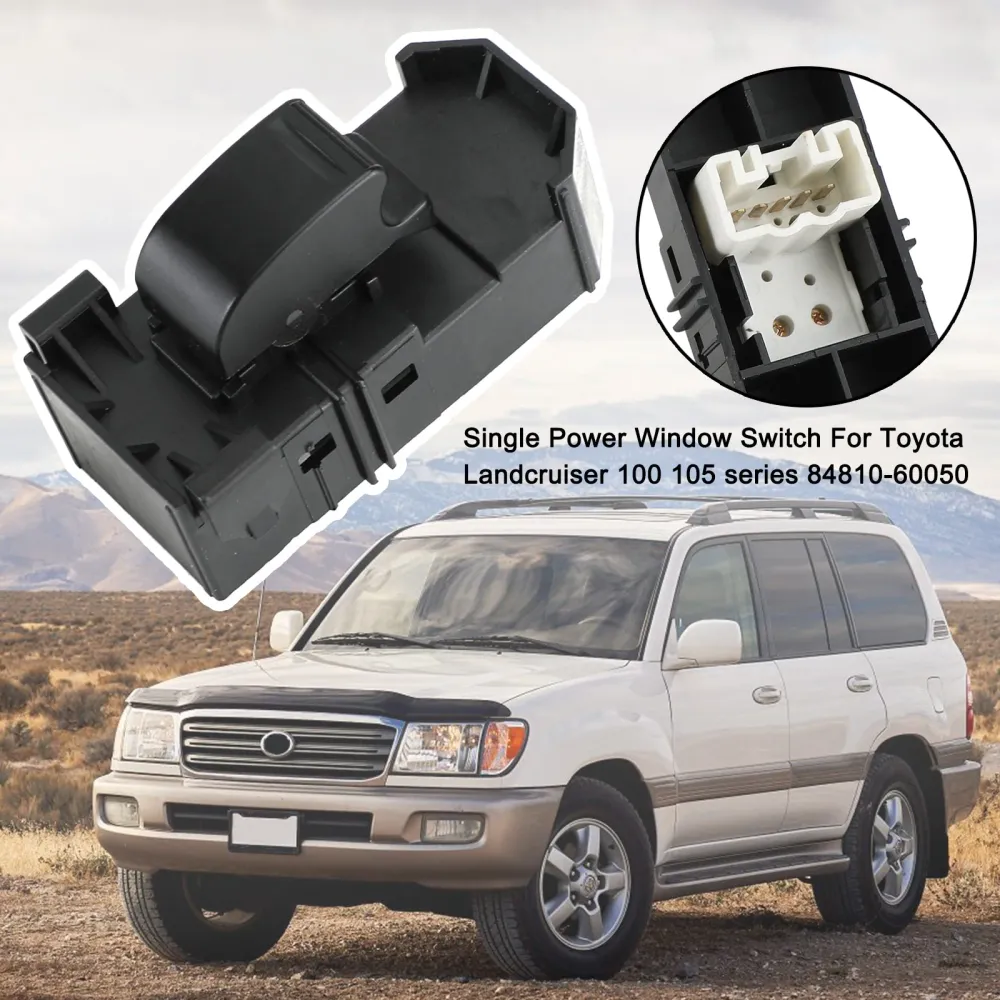 Enkelt strømvindubryter Toyota Landcruiser 100 105 Series 84810-60050 Generisk