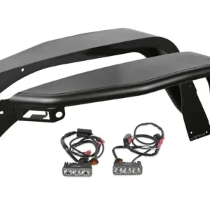 Fabtech 18-21 Jeep JL 4WD Front Steel Tube Fenders