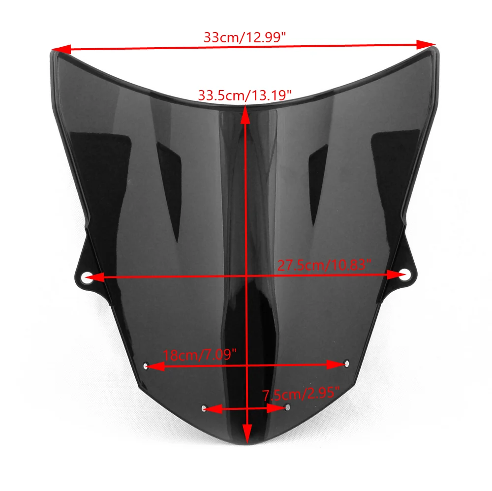 Frontrute frontrute passer Kawasaki ZX6R 2009-2022 ZX10R 08-10