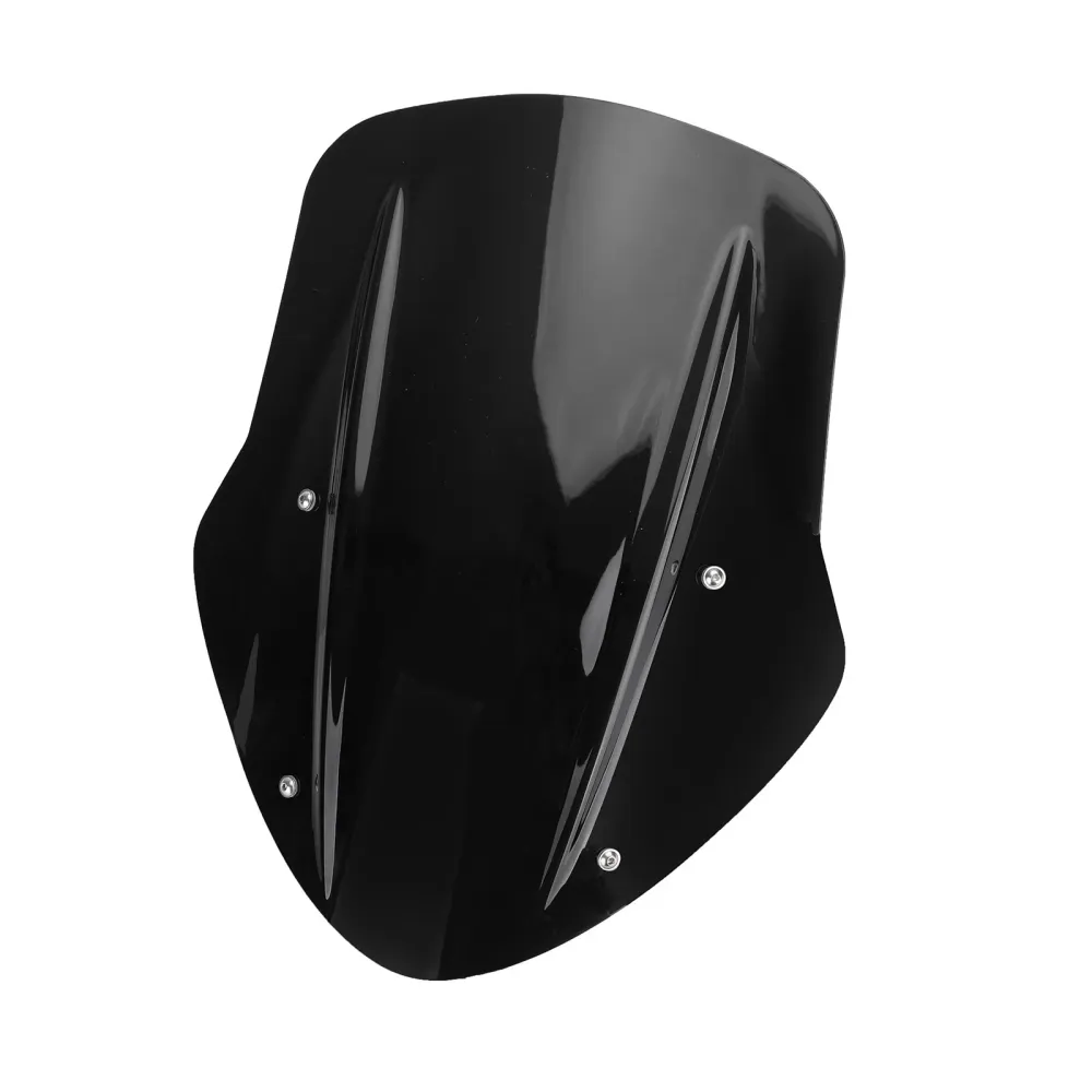 1x frontrute frontrute vind deflektor beskyttelse ducati diavel 14-18 svart