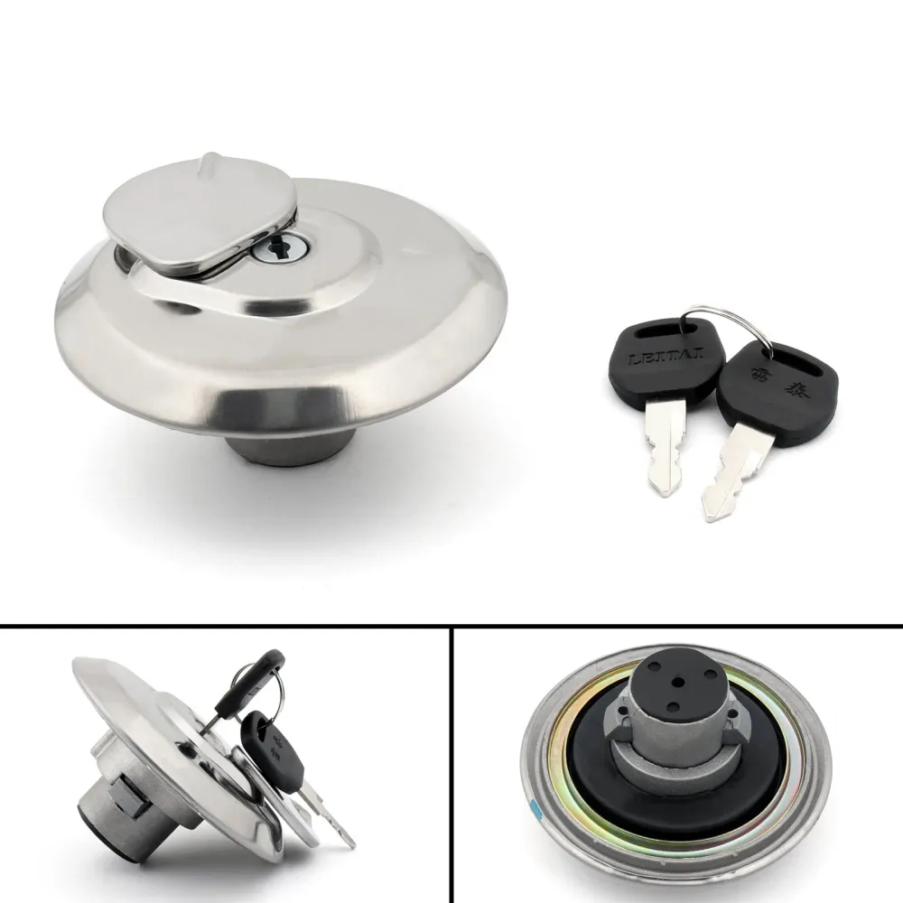 Fuel Gas Cap Tank Lock Honda CM250C 400 CB450 125 650 750SC GL500 650 VF500F Generisk
