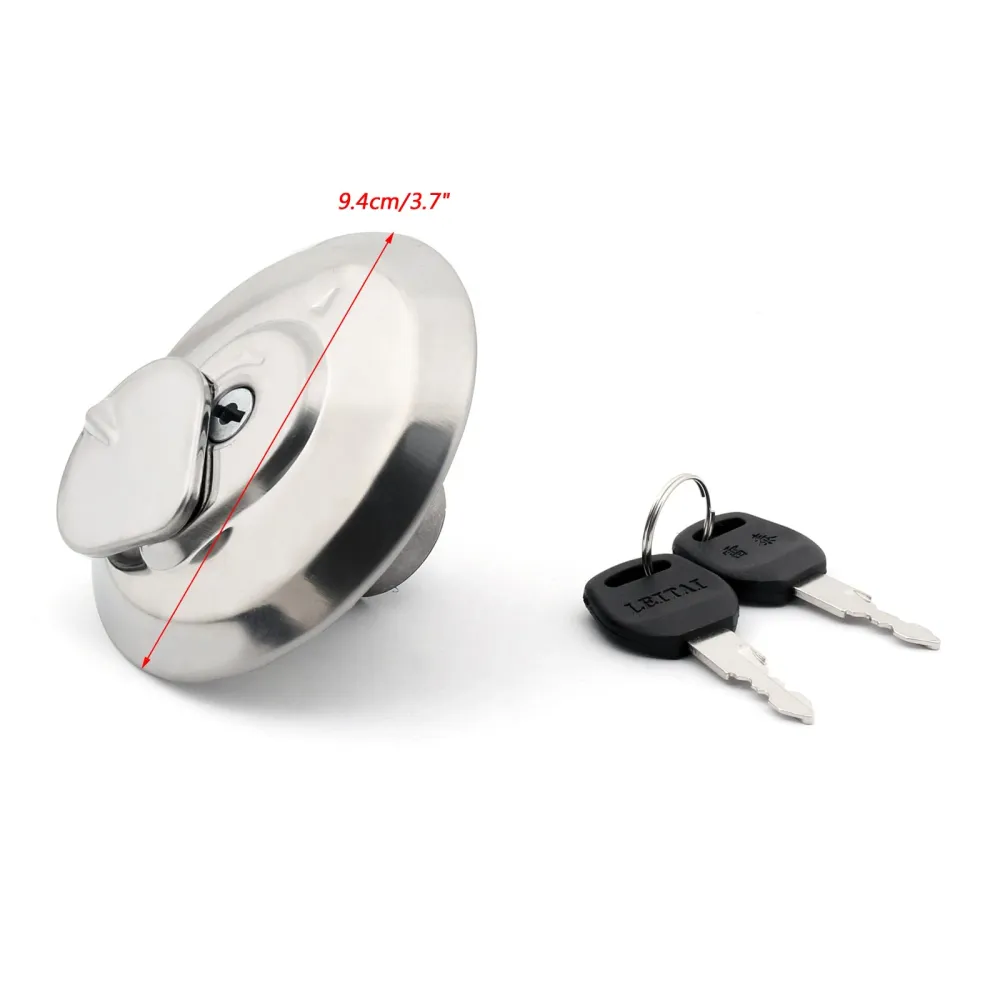 Fuel Gas Cap Tank Lock Honda CM250C 400 CB450 125 650 750SC GL500 650 VF500F Generisk