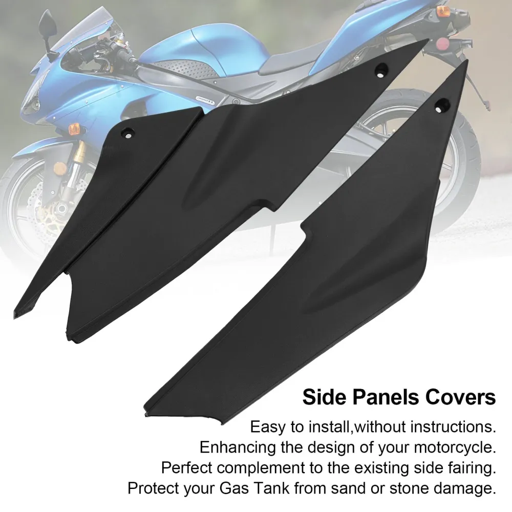 Gasstank sidetrimdekkepanel Fairing Cowl Kawasaki ZX6 ZX6R 636 2005-2006