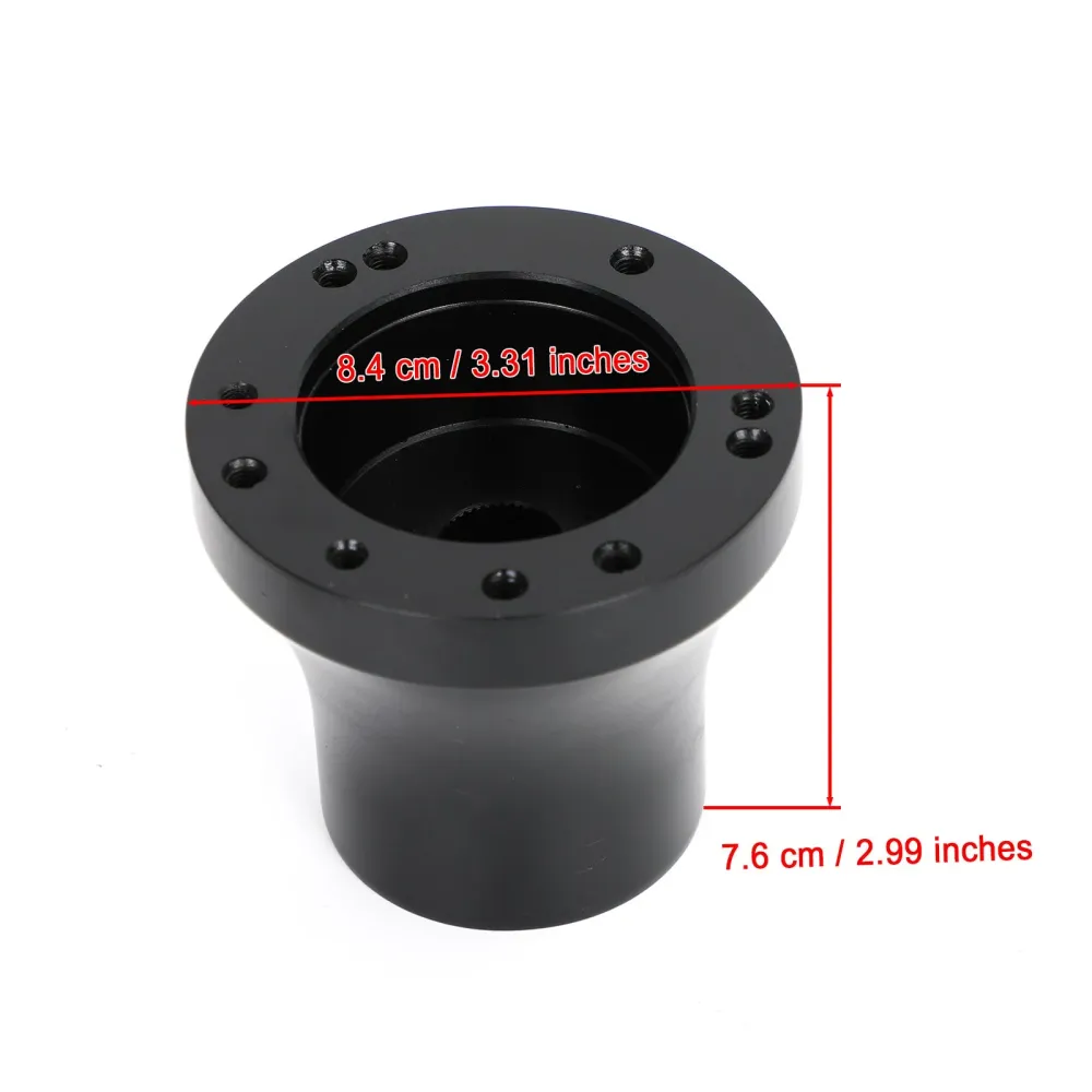 Golfvogn Aluminium Rattadapter Nav Passer til EZGO TXT & RXV Svart Generisk