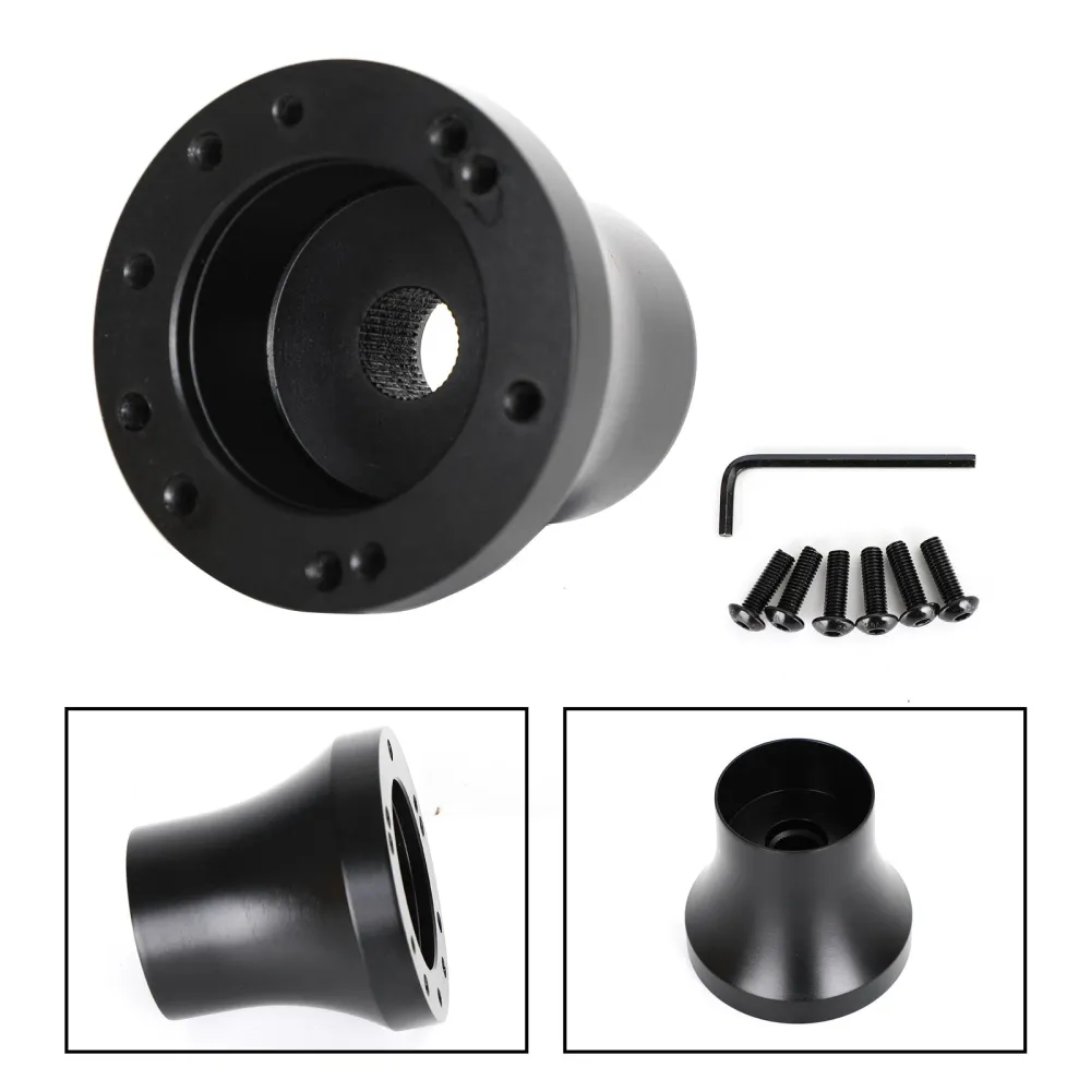 Golfvogn Aluminium Rattadapter Nav Passer til EZGO TXT & RXV Svart Generisk