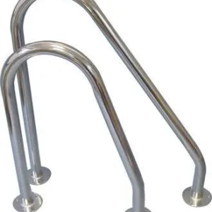 Haifinner 25mm h=600 w=480 rf, rustfritt stål AISI 316 - 1 stk.