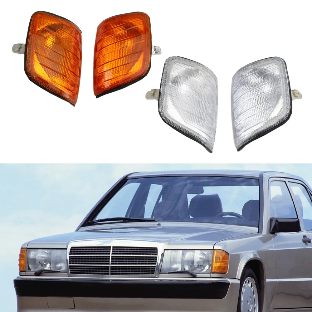 Hjørnelys Parkeringslys Par Mercedes-Benz E-Klasse W124 1986–1993 Generisk