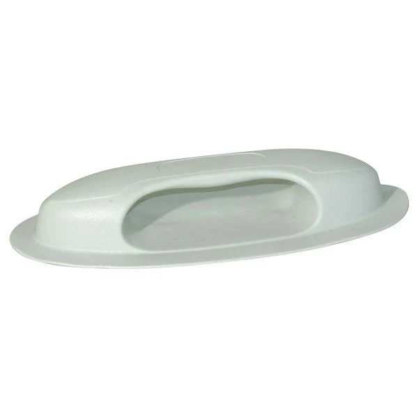 Håndtak PVC lys grå, 253 mm, 253 x 105 x 44 mm, RAL 7035
