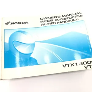 Honda VTX 1800 SC46 [2004] - Førerhåndbok Bruksanvisning Bruksanvisning kun på tysk
