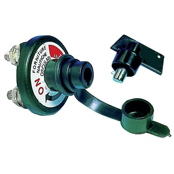 Hovedbryter, Heavy Duty Polycarbonate, 280 Amp, 5 sek. 2500 Amp, Ø: 66,0 mm