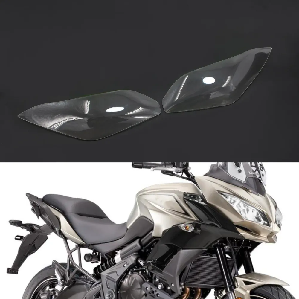 Hovedlyslinsevaktbeskytter Fit Kawasaki Ninja 300 Versys 650 15-17 Røyk generisk