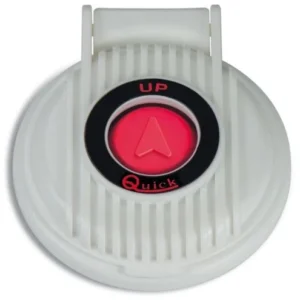 Hurtig, fotbryter ankerspill, hvit, 12/24 V, 77 mm x 17 mm x 85 mm