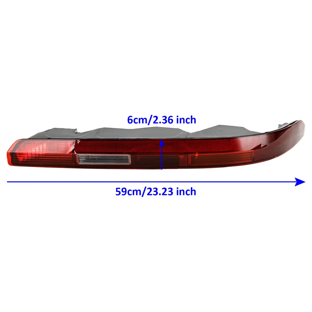 Høyre bakfanger baklampe tåke lampe montering 4M0945096 Audi Q7 2016-2023