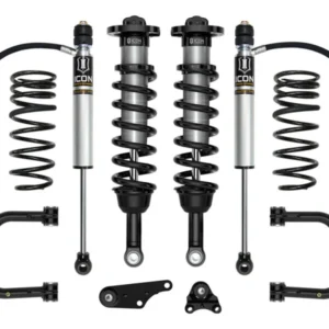 ICON 2024+ Toyota Tacoma 1.25in-3in Stage 3 Suspension System Tubular w/ Triple Rate Spring