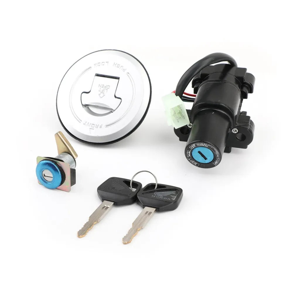 Ignition Switch Fuel Gas Cap Seat Lock Keys Honda FMX650 05-06 CB250 Hornet Generic