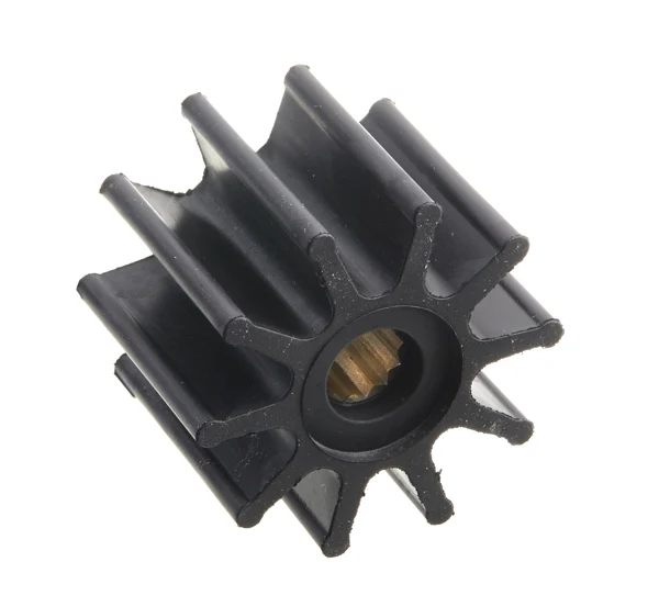 Impeller 500114 T innenbordsmotorer og pumper, inkl. O-ring, Ø 65,0 mm, Ø aksel 14,29 mm