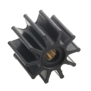 Impeller 500114 T innenbordsmotorer og pumper, inkl. O-ring, Ø 65,0 mm, Ø aksel 14,29 mm