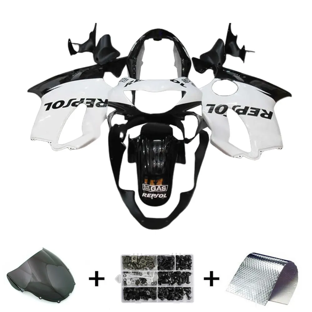 Injeksjon Fairing Kit Bodywork Plast Abs Honda CBR600 F4 1999-2000