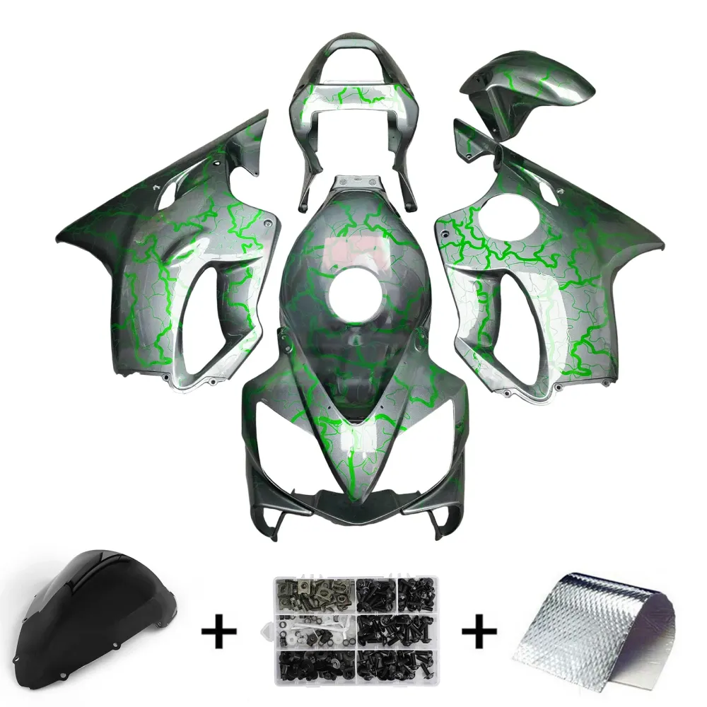 Injeksjon Fairing Kit Bodywork Plast Abs Honda CBR600 F4I 2001-2003