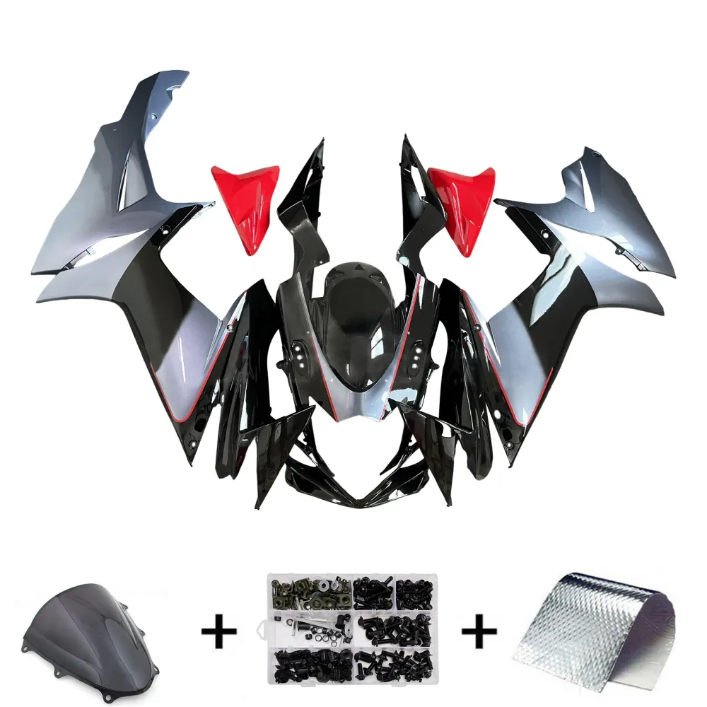 Injeksjon Fairing Kit Bodywork Plast Abs Suzuki GSXR 600/750 2011-2025 K11
