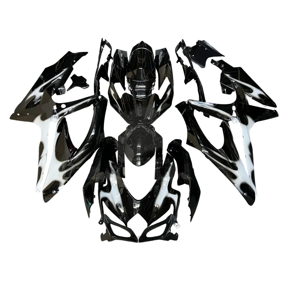 Injeksjon Fairing Kit Bodywork Plastic ABS Suzuki GSXR 600/750 2008-2010 K8
