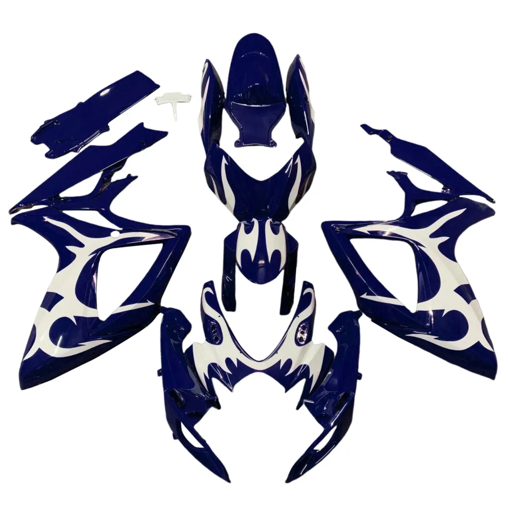 Injeksjon Fairing Kit karosseri plast abs suzuki gsxr 600/750 2006-2007 K6