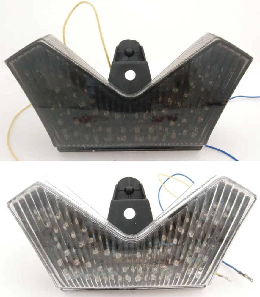 Integrert LED-baklys Kawasaki ZX14/ZX14R/ZZR1400 (06-07) 2 Farge generisk