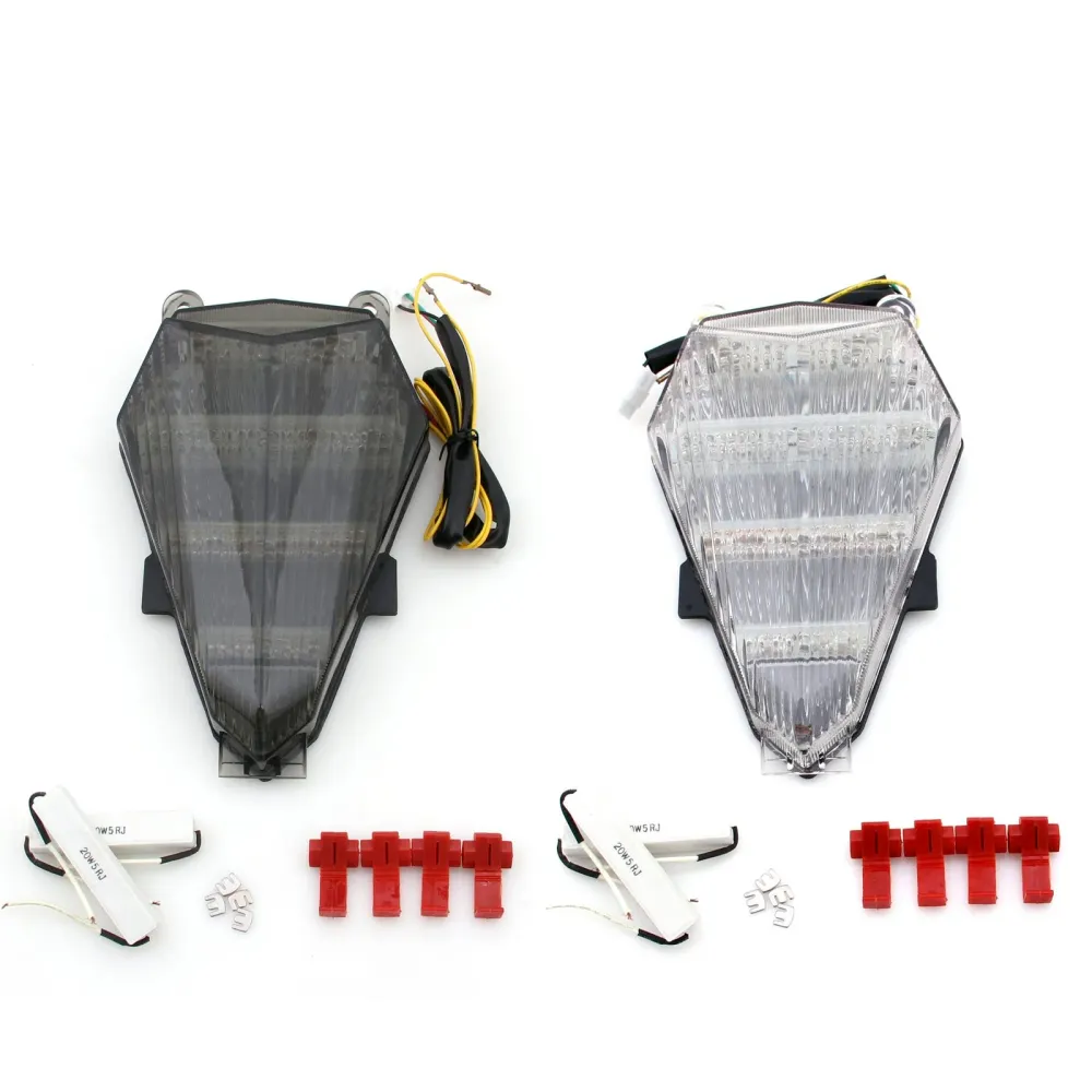 Integrert LED-baklys Yamaha YZF 600 R6 (06-2012) 2 Farge generisk
