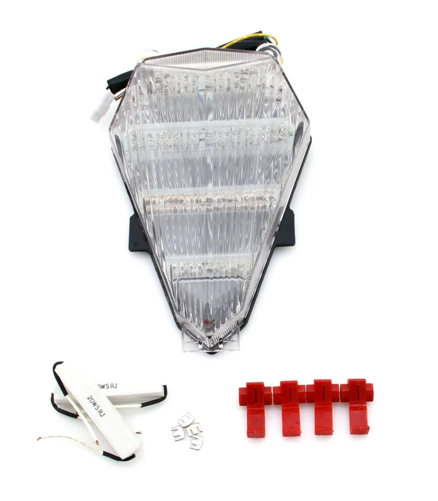 Integrert LED-baklys Yamaha YZF 600 R6 (06-2012) 2 Farge generisk